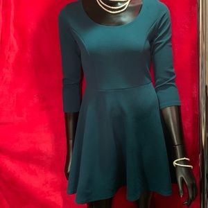 *Discontinued Peplum Dress by “Charlotte Russe”  Size L   NWT